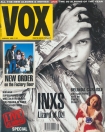 Vox Issue 16 January 1992 Inxs