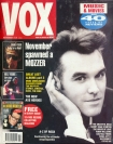 Vox Issue 2 November 1990 Morrissey
