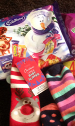 Socks and Chocs for the Homeless 2012